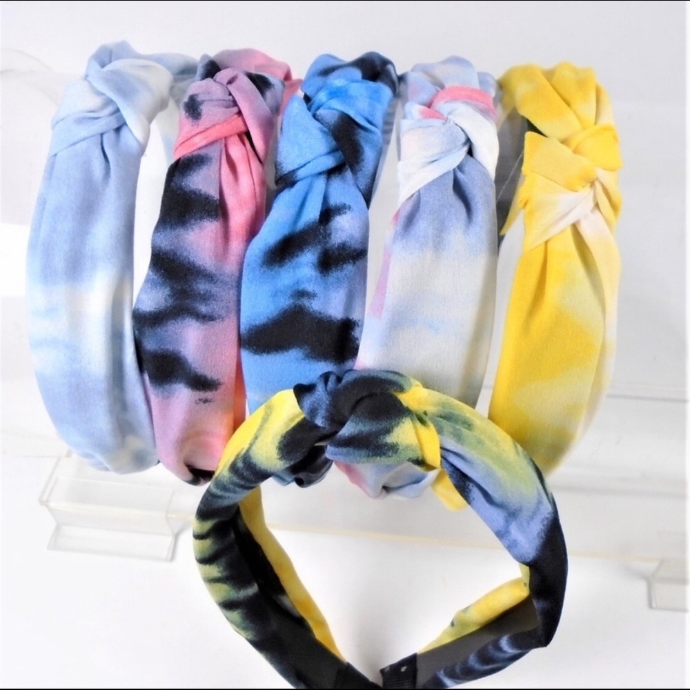 3/30 NWT Tie Dye headbands - Picture 1 of 6